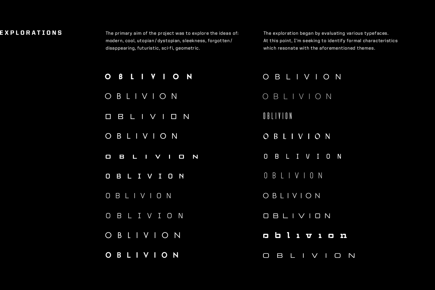oblivion  tom cruise Letterform sci-fi