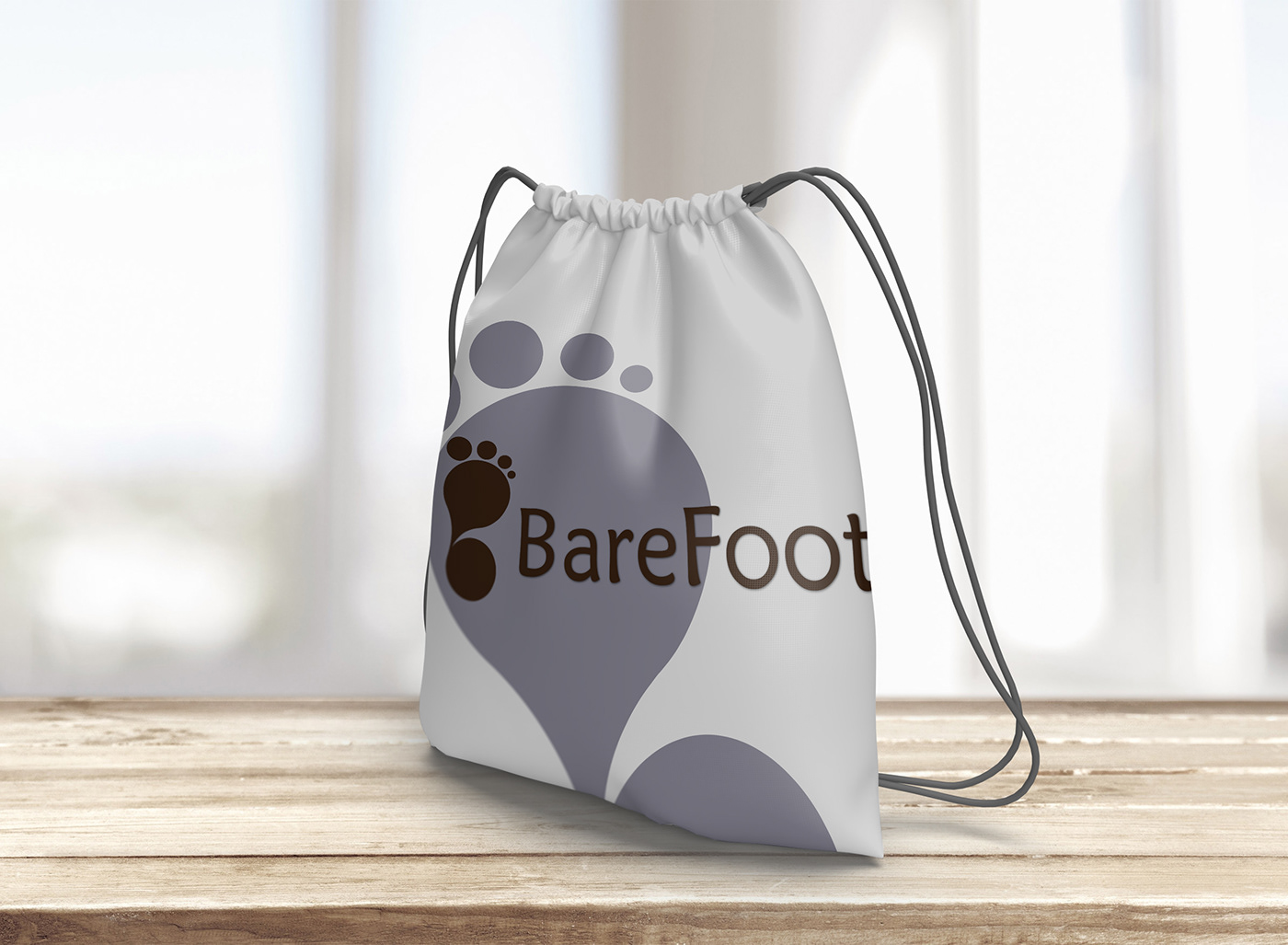 Outdoor barefoot Logo Design Graphic Designer Brand Design designer adobe illustrator marketing   brand identity logo