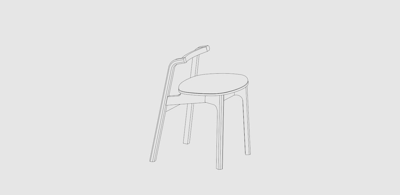 barchair chair wood furniture productdesign dining Interior bar HORECA