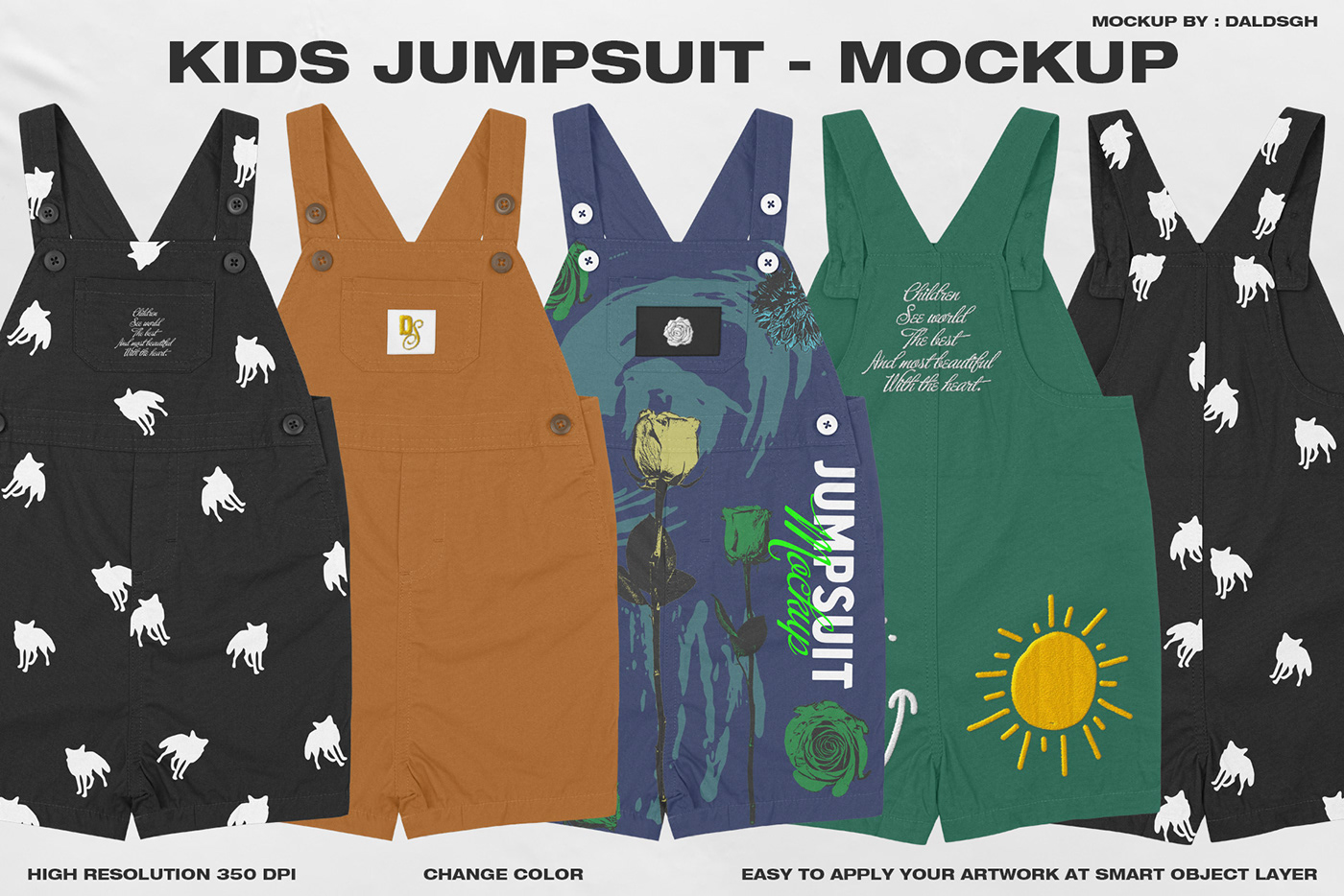 apparel bodysuit branding  fashion design free mockup  jumpsuit merchandise Mockup overalls product design 