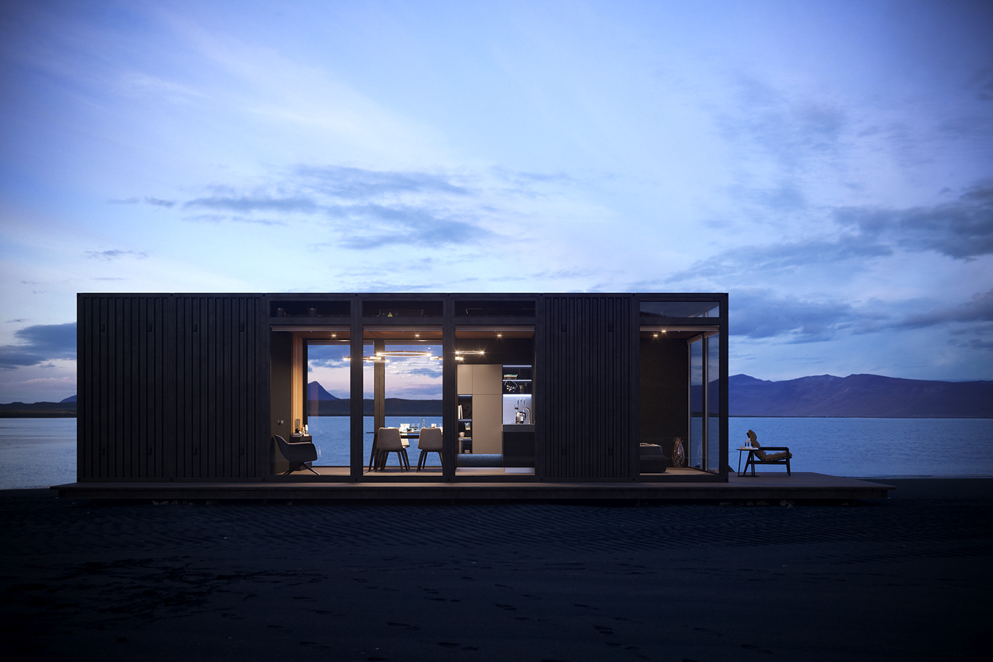 standalone modular house modular house maritime container Shipping Container