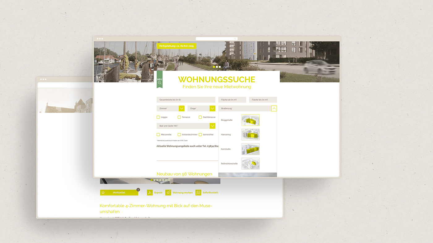 clean flat design Responsive Screendesign TYPO3 Webdesign Website Website Design