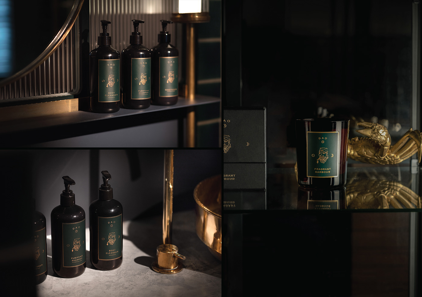 art direction  branding  Collateral Hong Kong hotel Signage Star Ferry toiletries identity logo