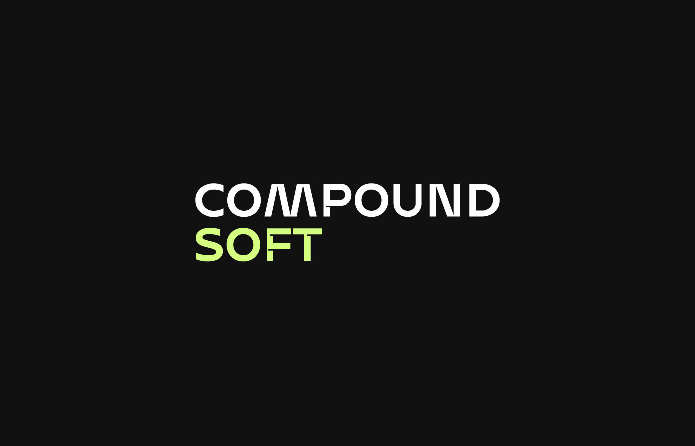 Compound Soft - Logo design