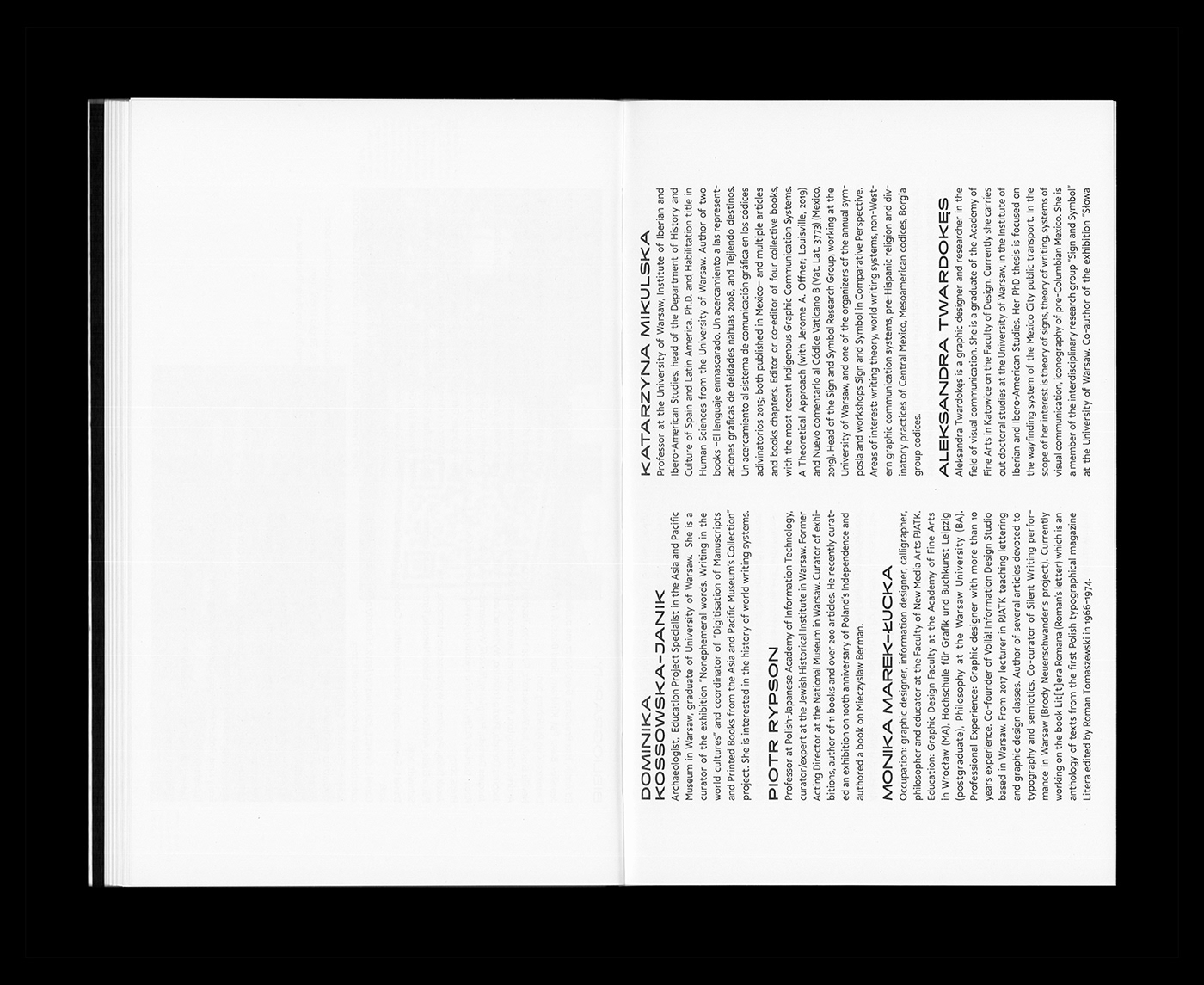 book design editorial graphic identity Typeface