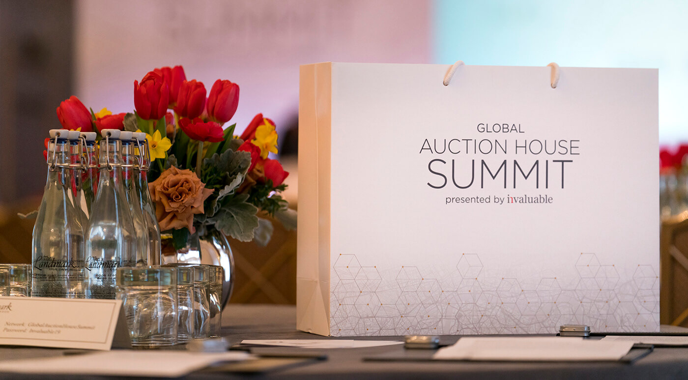 auction industry conference Event Event Branding Hotel Event Invitation invite London summit