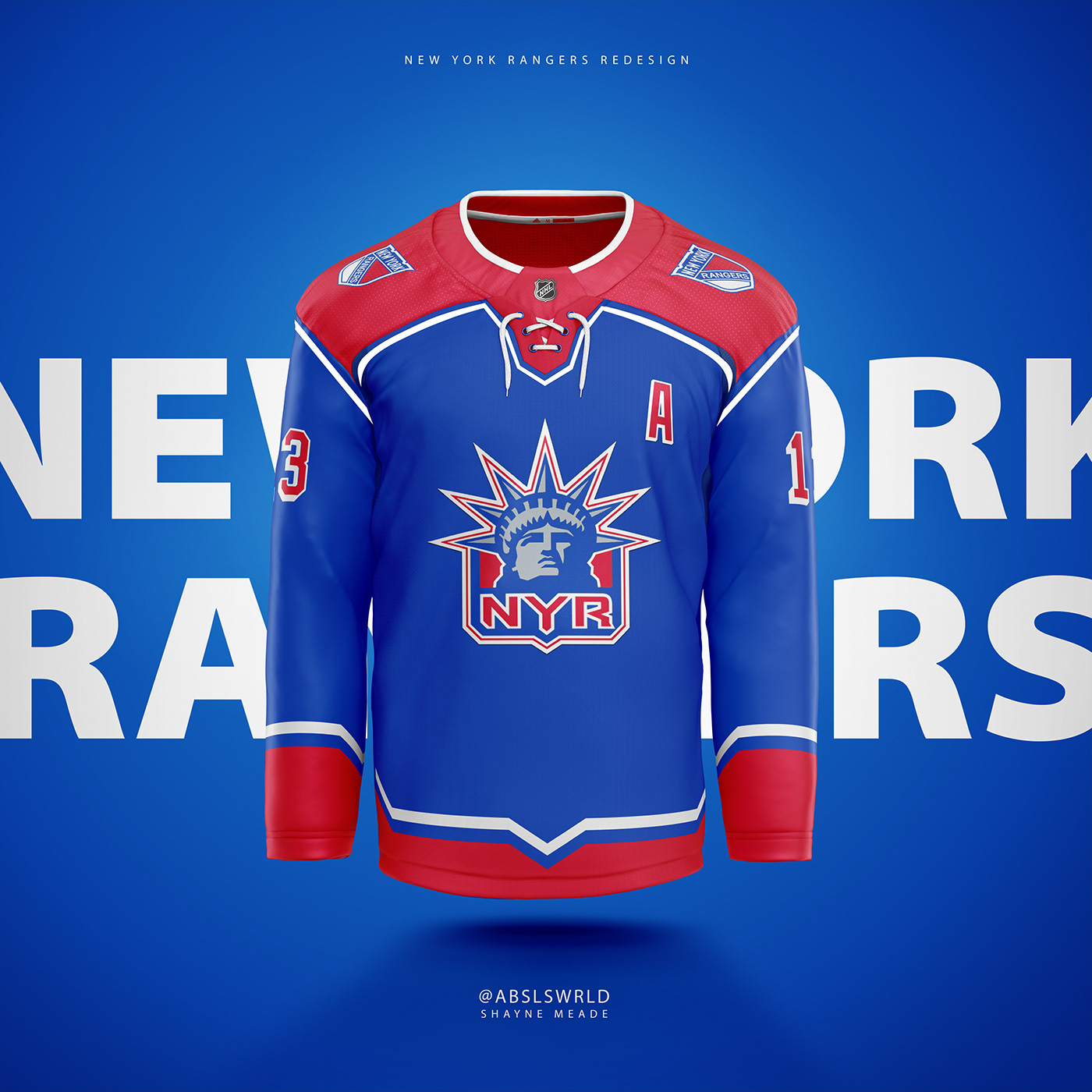 art direction  design jersey NHL Skating sports