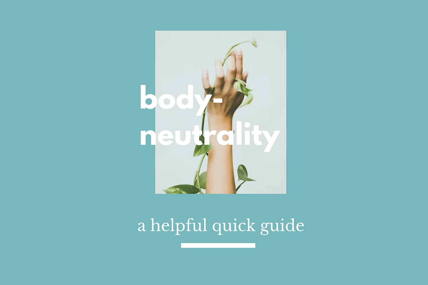 body neutrality Health mental health Guidebook selfcare branding  Graphic Designer personal