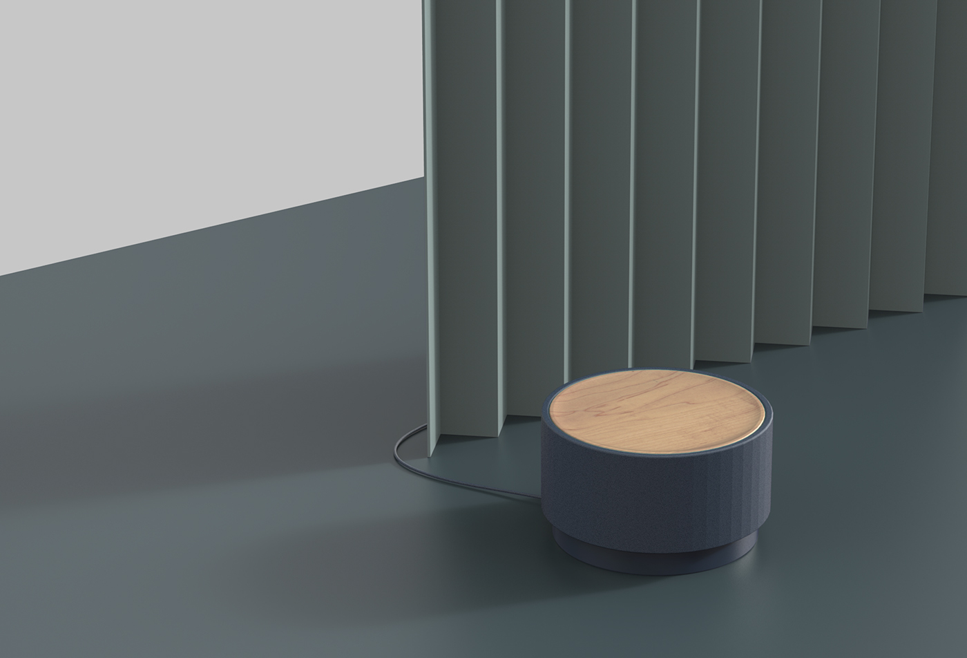 speaker furniture kartell table light