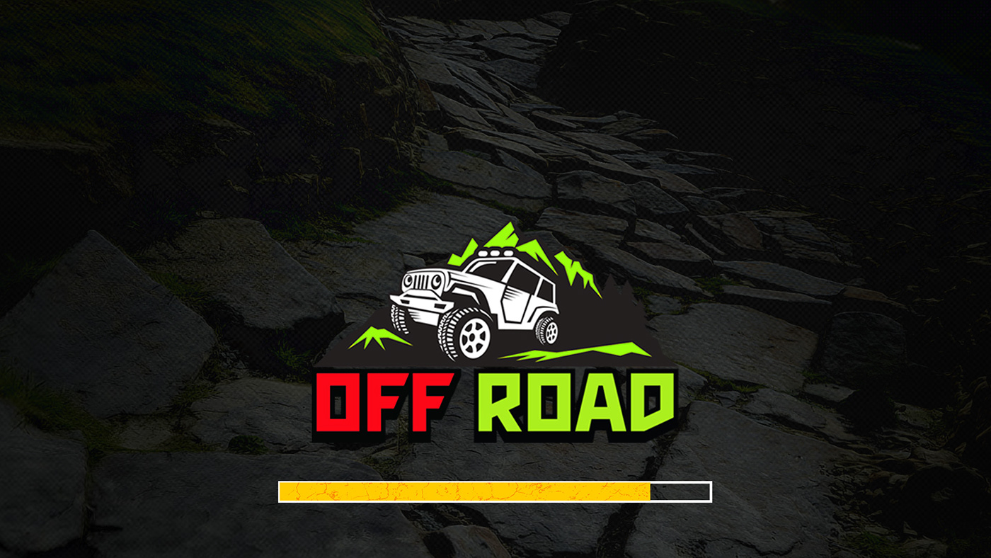off road off road racing off road jeep game game ui design Game Ui/UX UI/UX off road game ui OFF ROAD UI