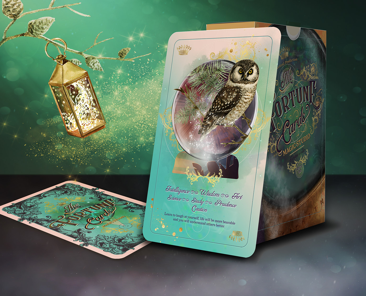 cards Cards design Digital Art  fantasy game Magic   mistery Playing Cards