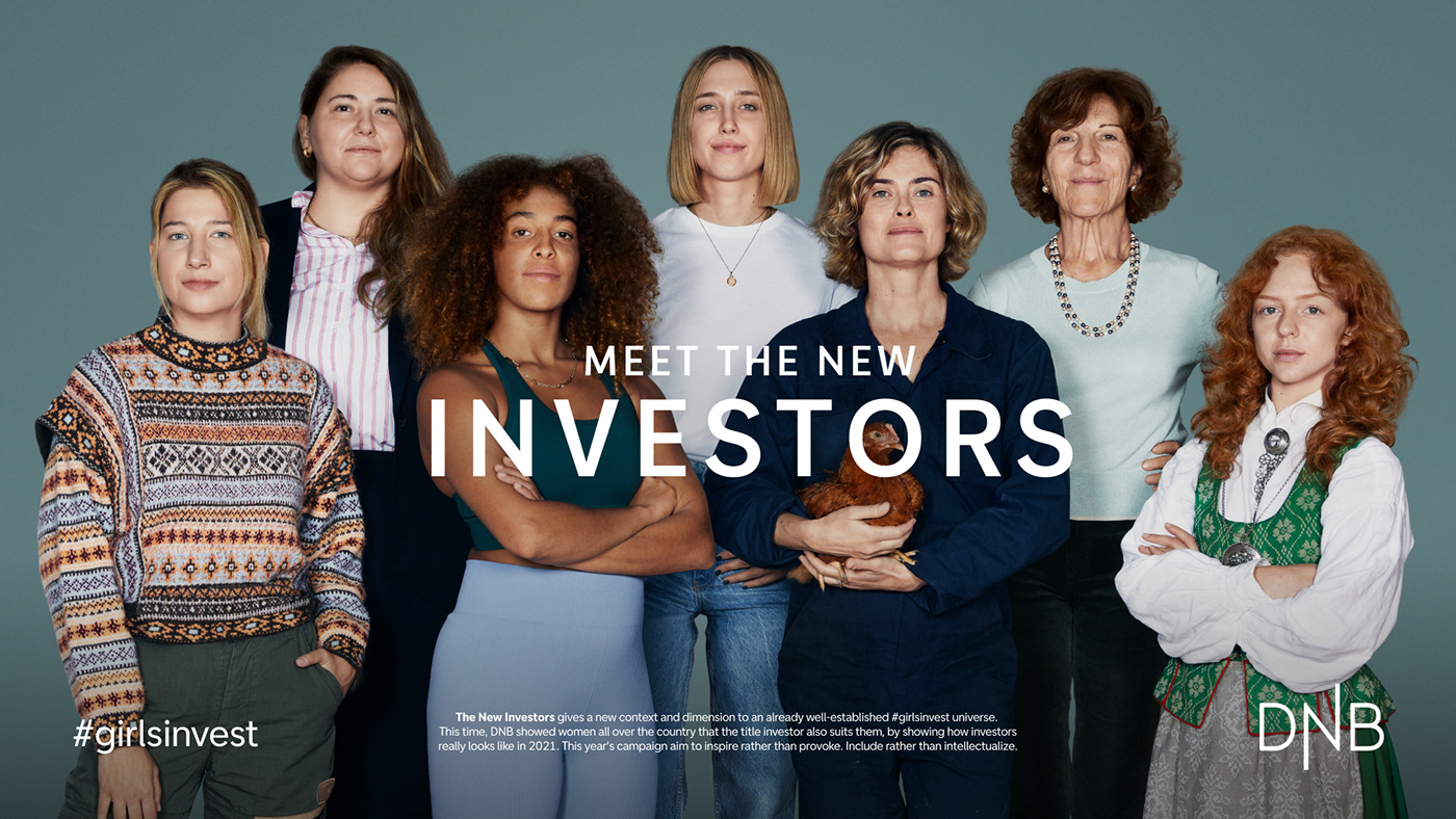 Advertising  art direction  Bank economy equality investor Photography  women