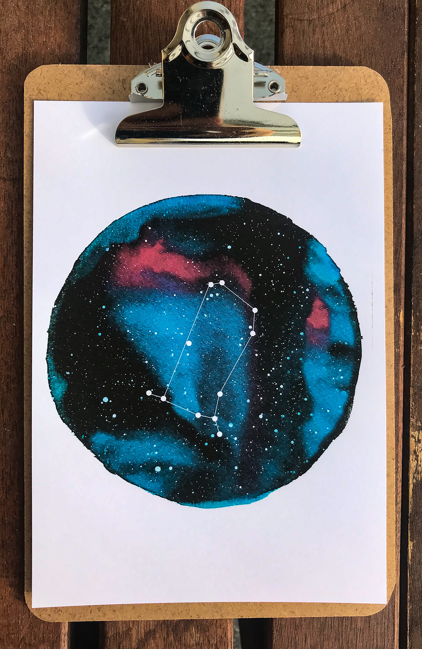 aquarell watercolour sternzeichen star sign zodiac
