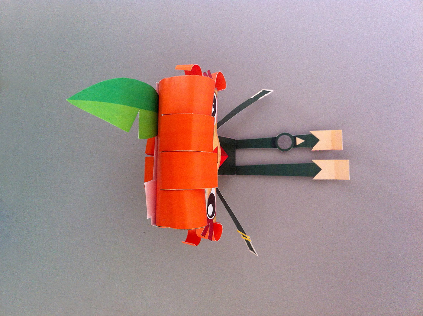paper-craft paper-toy toy paper papercraft tearaway ikarusmedia iota Atoi