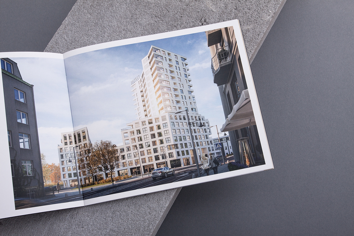 Brochure design idea #7: Portova Project - Brochure