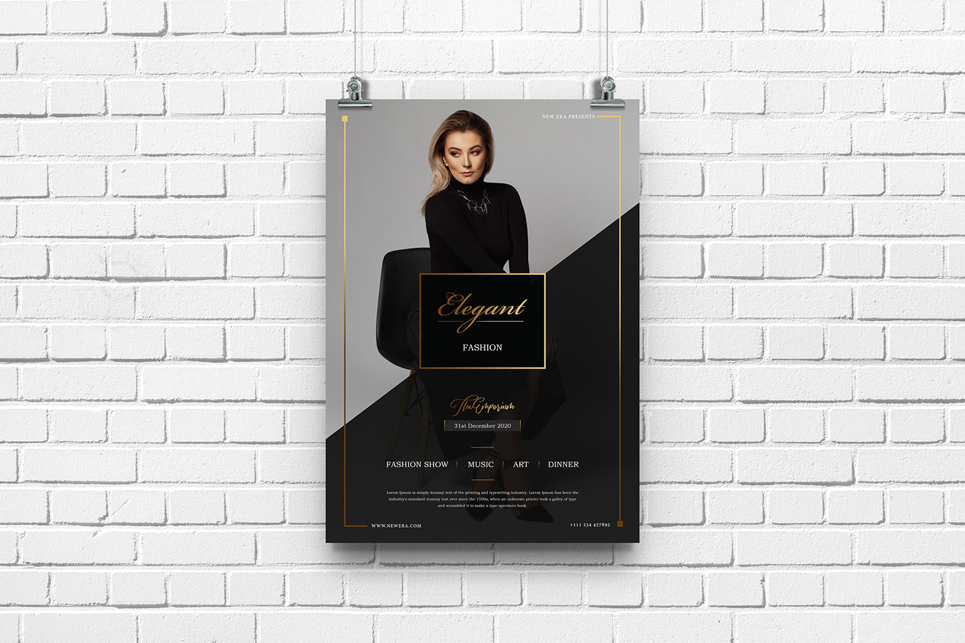 advertisement clothes dress flyer fashion flyer Flyer Design free download poster psd file