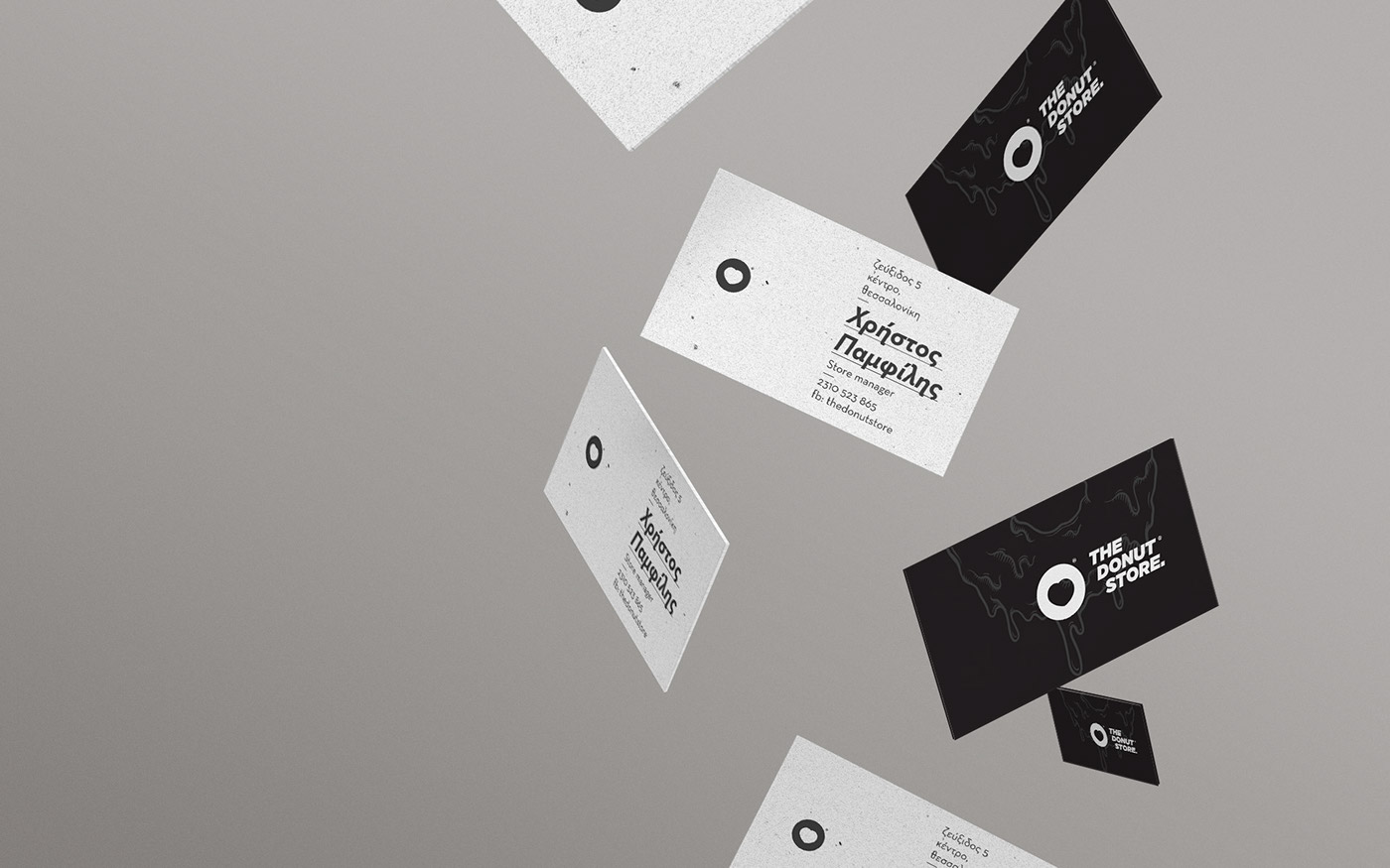 donut visual identity Logotype Packaging