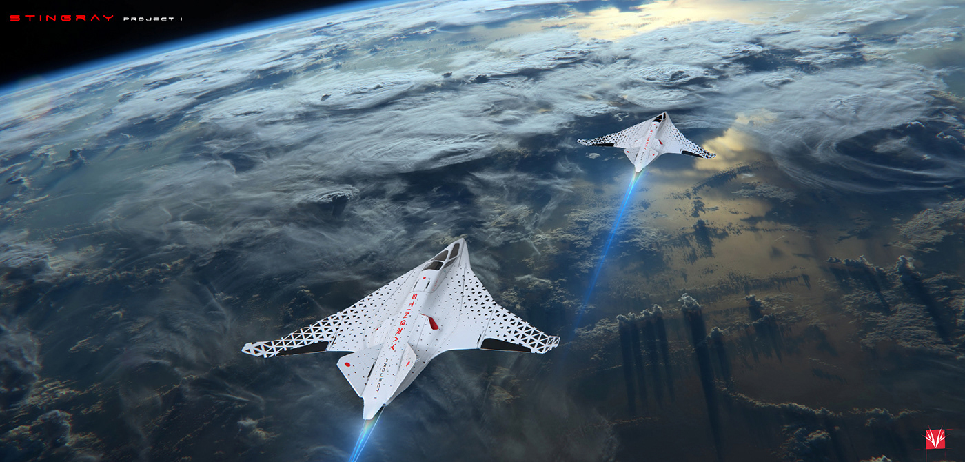 3D 3d modeling Aerospace aviation design industrial design  spacecraft spacecraft design spaceship graphic