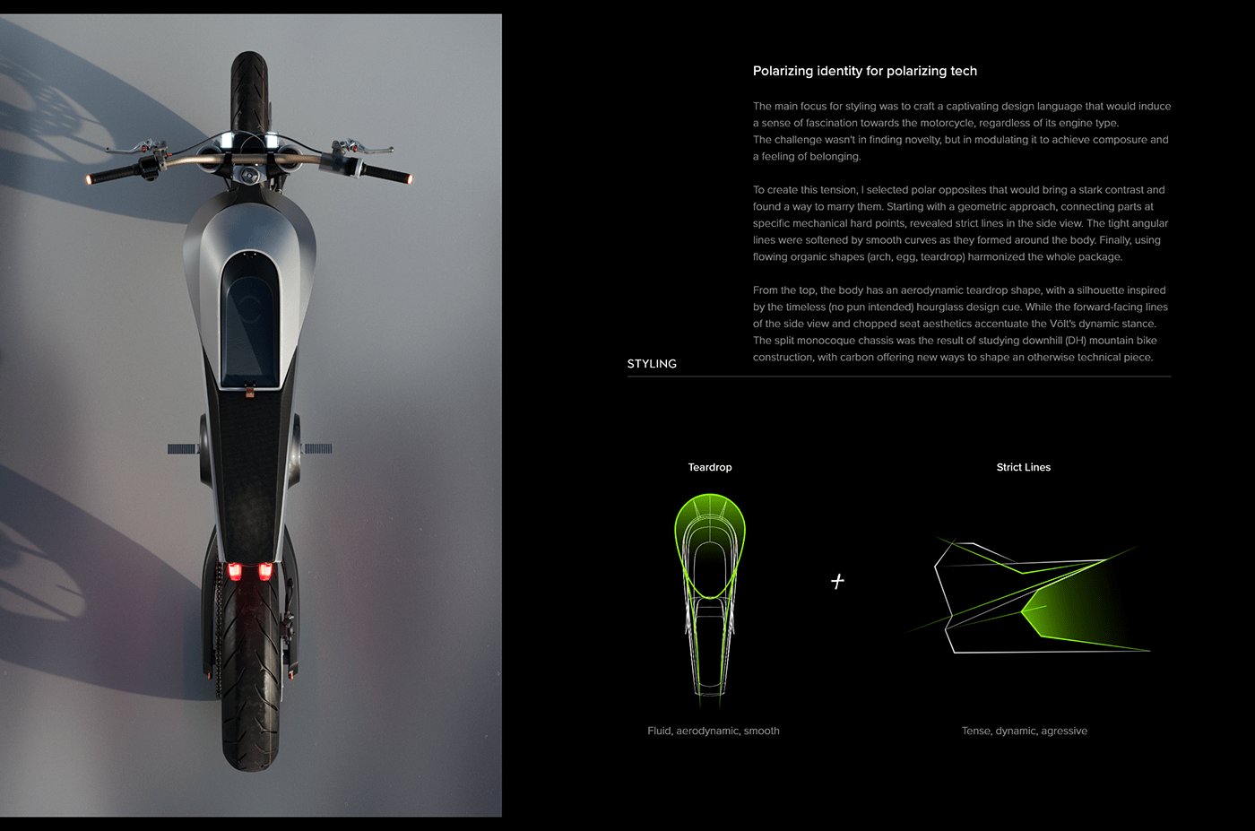 motorcycle ux hmi automotive   CGI design concept Interaction design  UI rendering