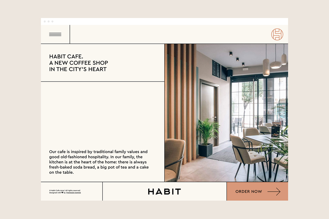 cafe Cafe house Coffee Coffee House grid habit UI UI/UX Web Design 