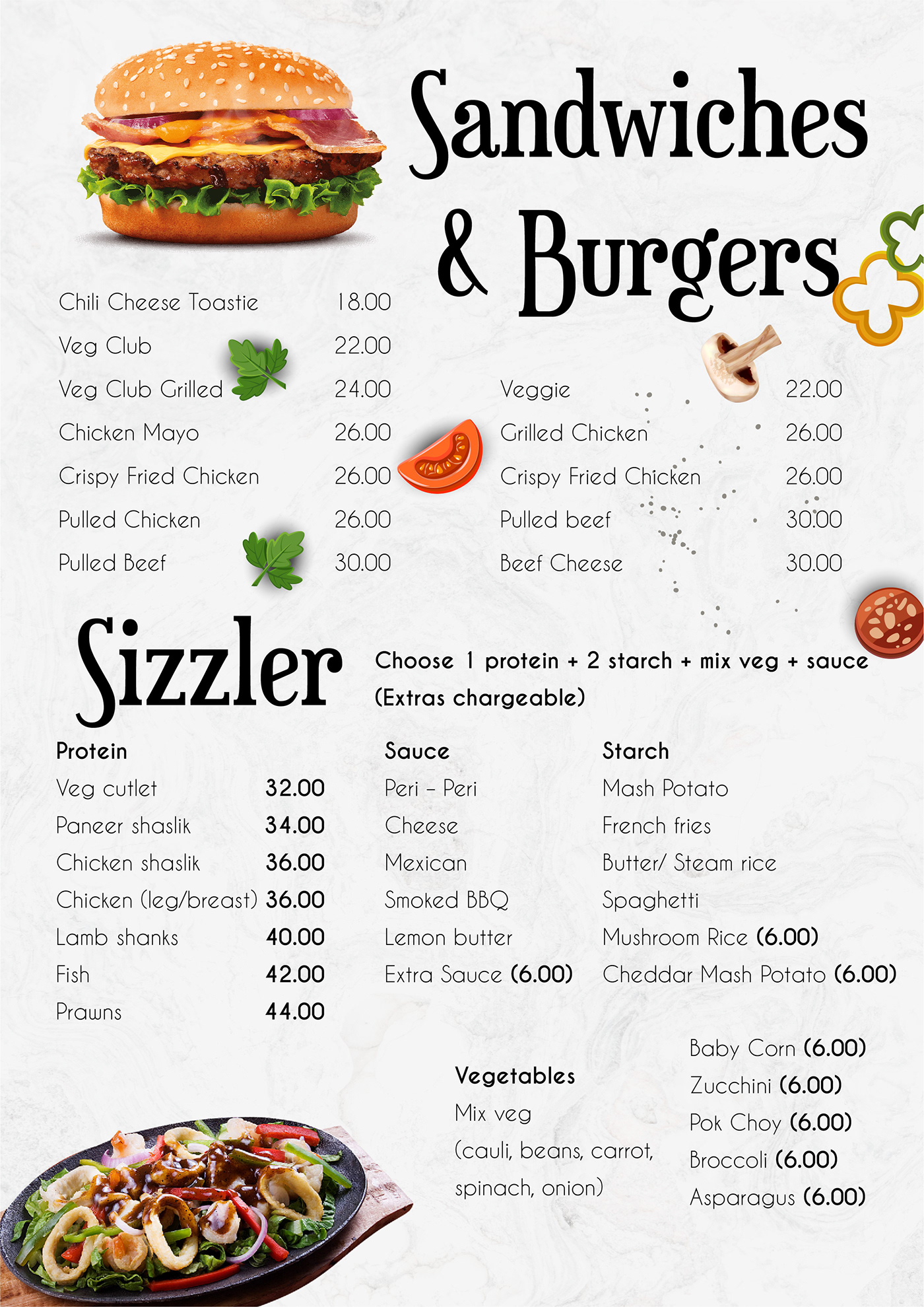 menu design restaurant shisha lounge