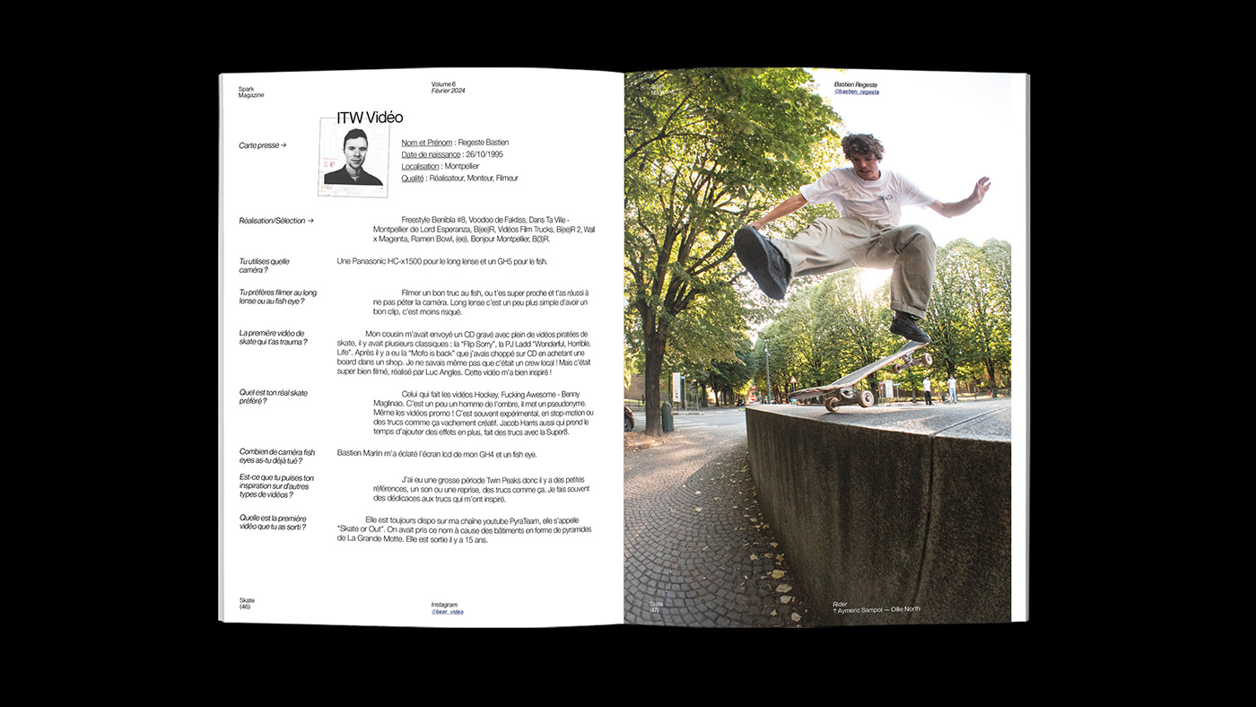 design editorial Layout magazine poster graphic skate typography   book brand identity