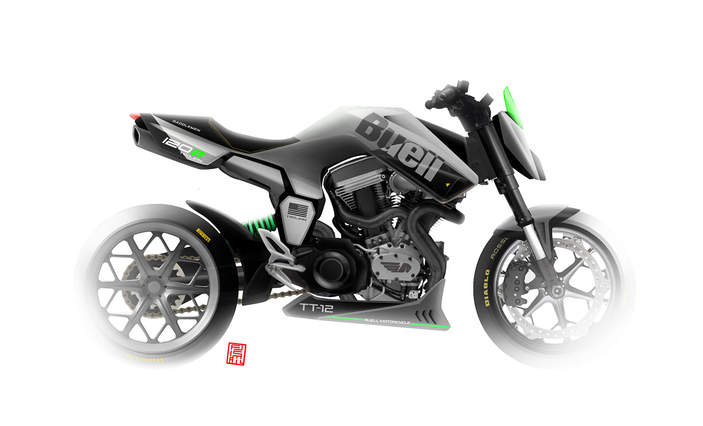 automotivedesign bikedesign custombike freehandsketch industrialdesign motorcycle sketch