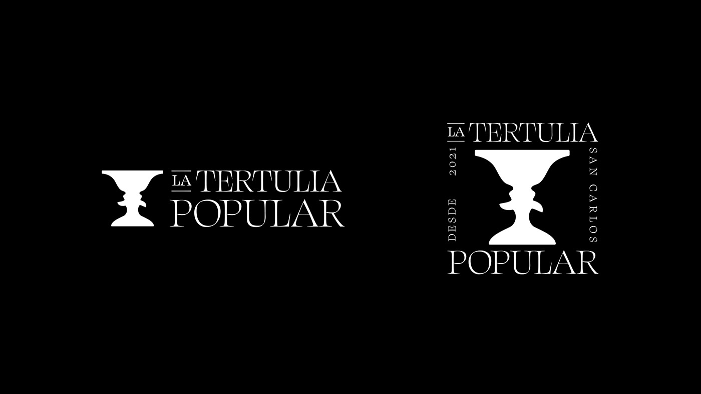animation  black and white brand identity branding  Carnaval Logo Design marca murga uruguaya social media typography  