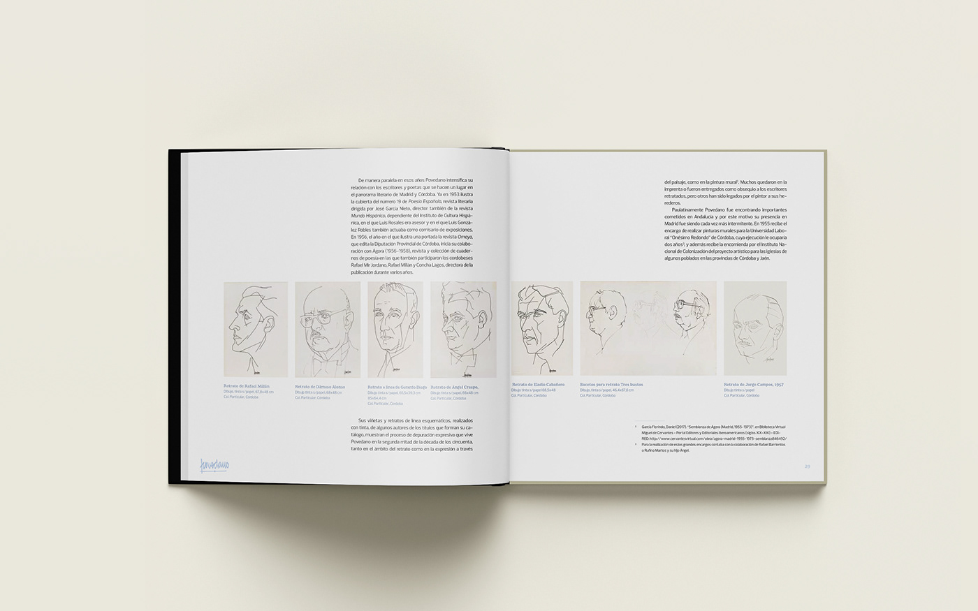 book Cove art graphic design  artist libro Catalogue catalogo arte Portada