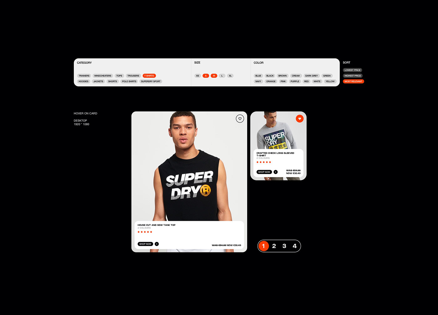 Interface site Website store shop Ecommerce new Unusual UI ux