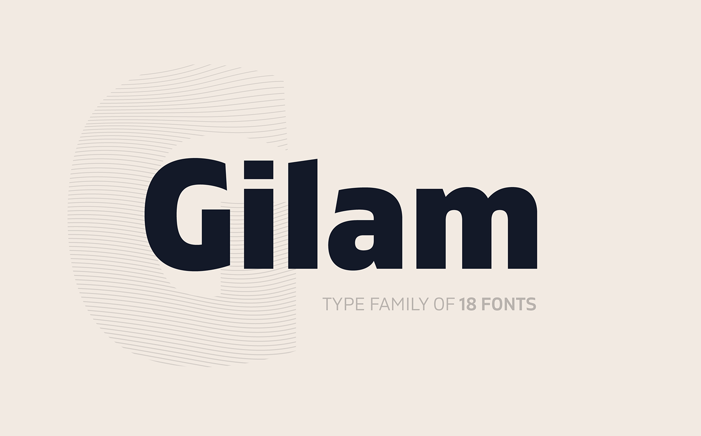 Gilam free font din geometry Style typography   text headlines logo