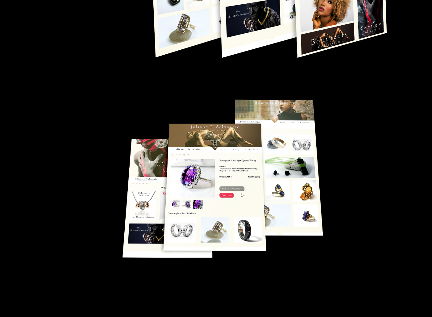 jewelry brand Website Web Design  e-commerce ecommerce website Ecommerce wordpress online store Webstie