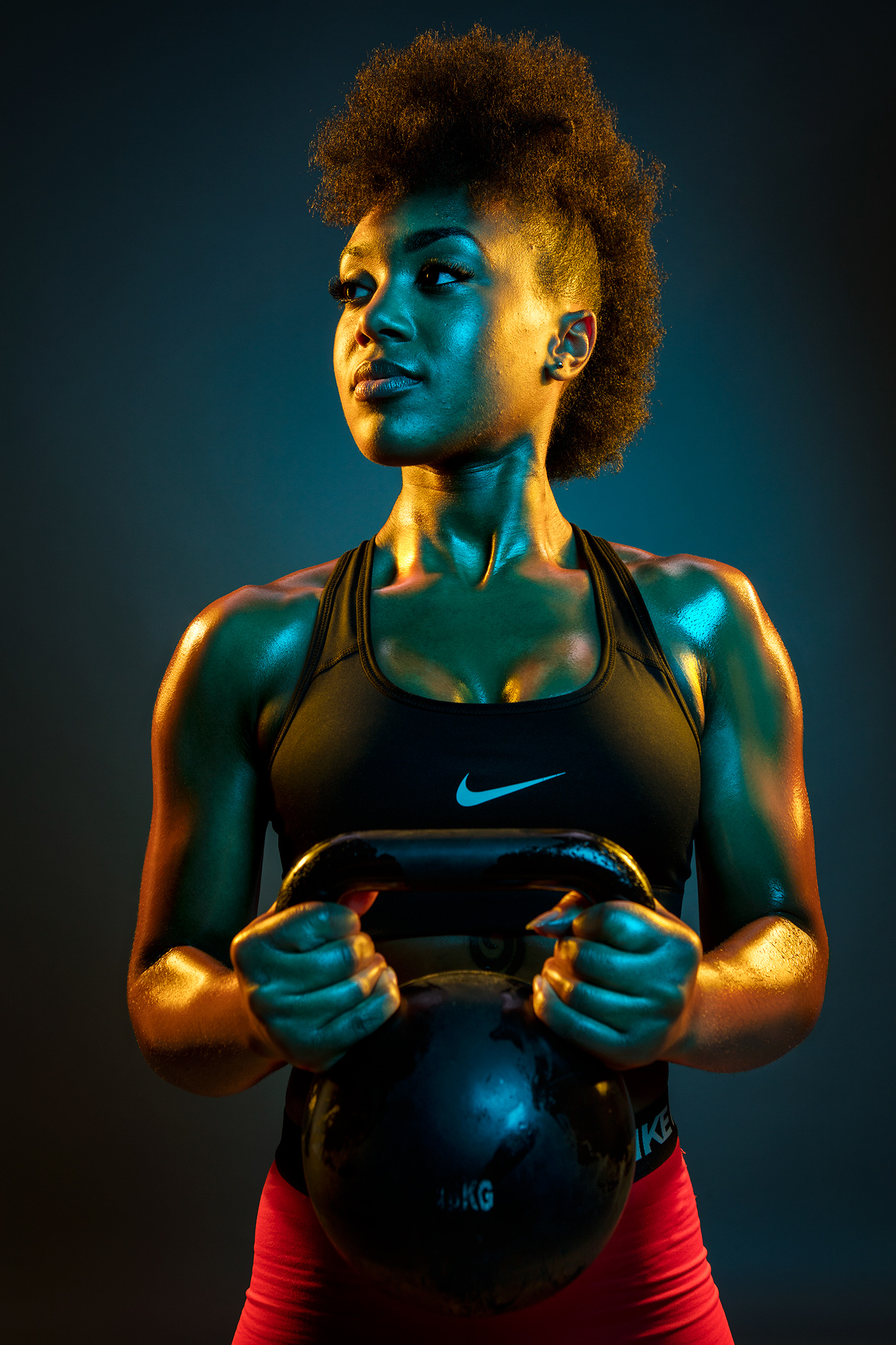 sport sports fitness coloured light Flash Fitness Photography sports photography