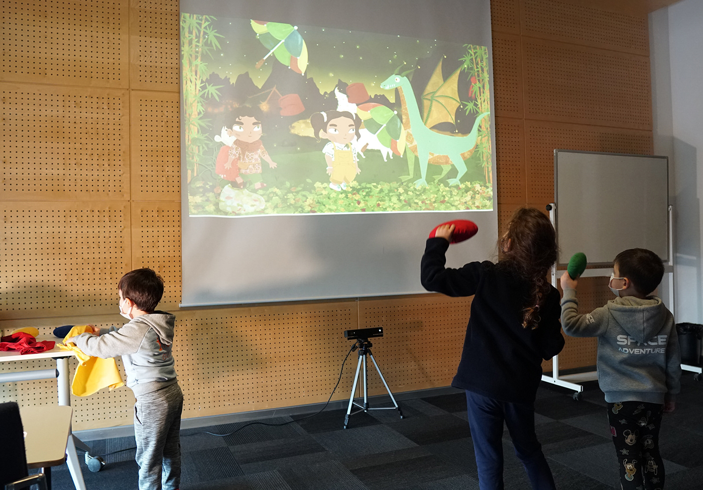 children Collaboration design digital interactive interface design multicultural narration play storytelling  