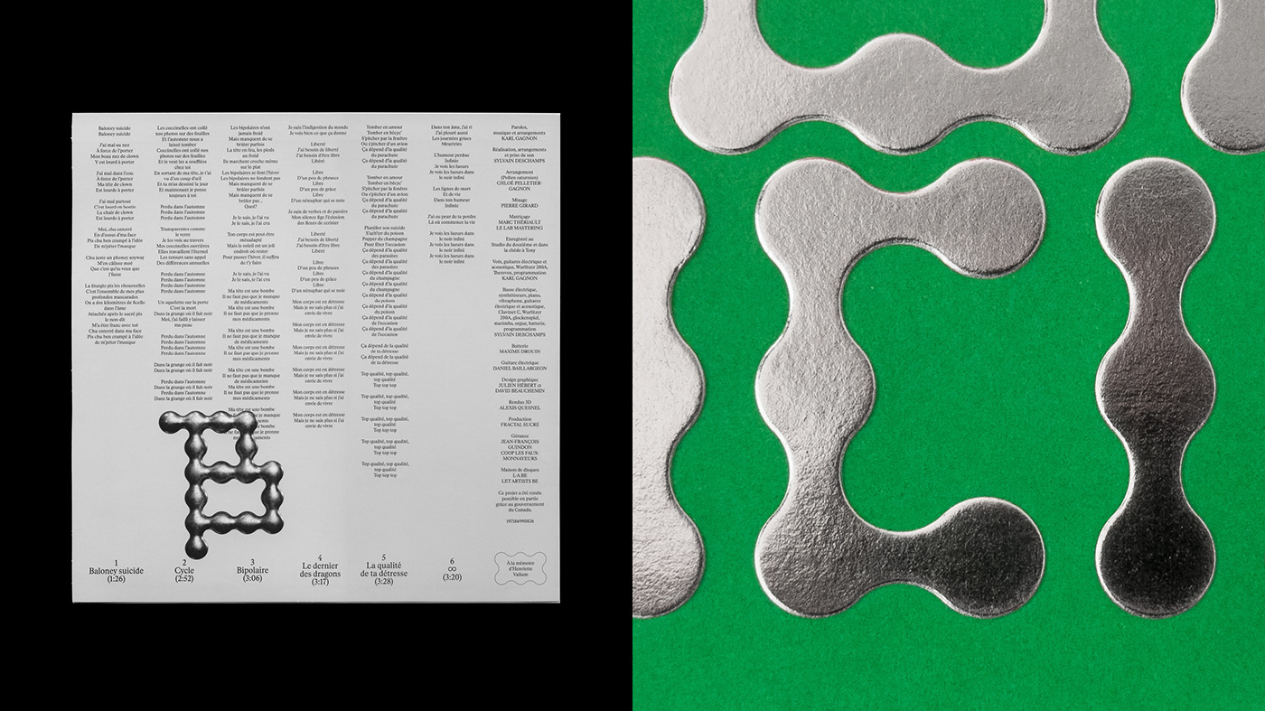 music album cover typography   Graphic Designer visual identity