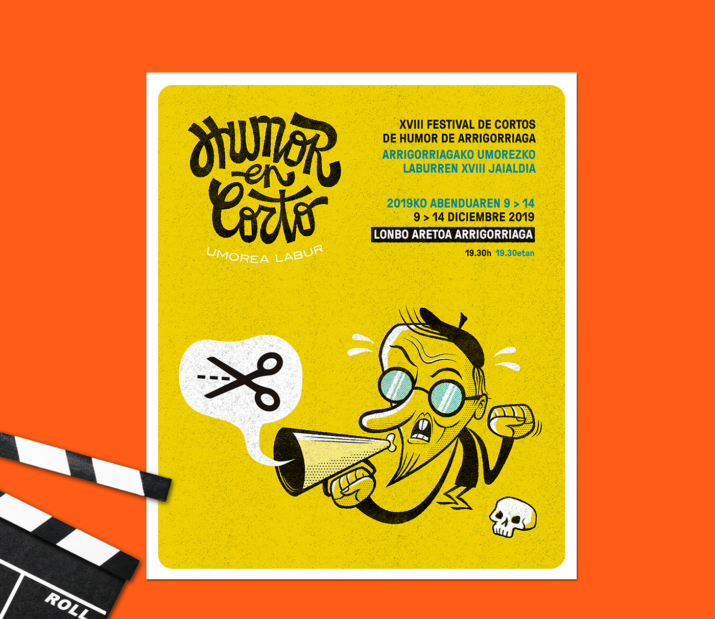 arrigorriaga bilbao bizkaia cine cortometraje festival Film   humor humor en corto short film