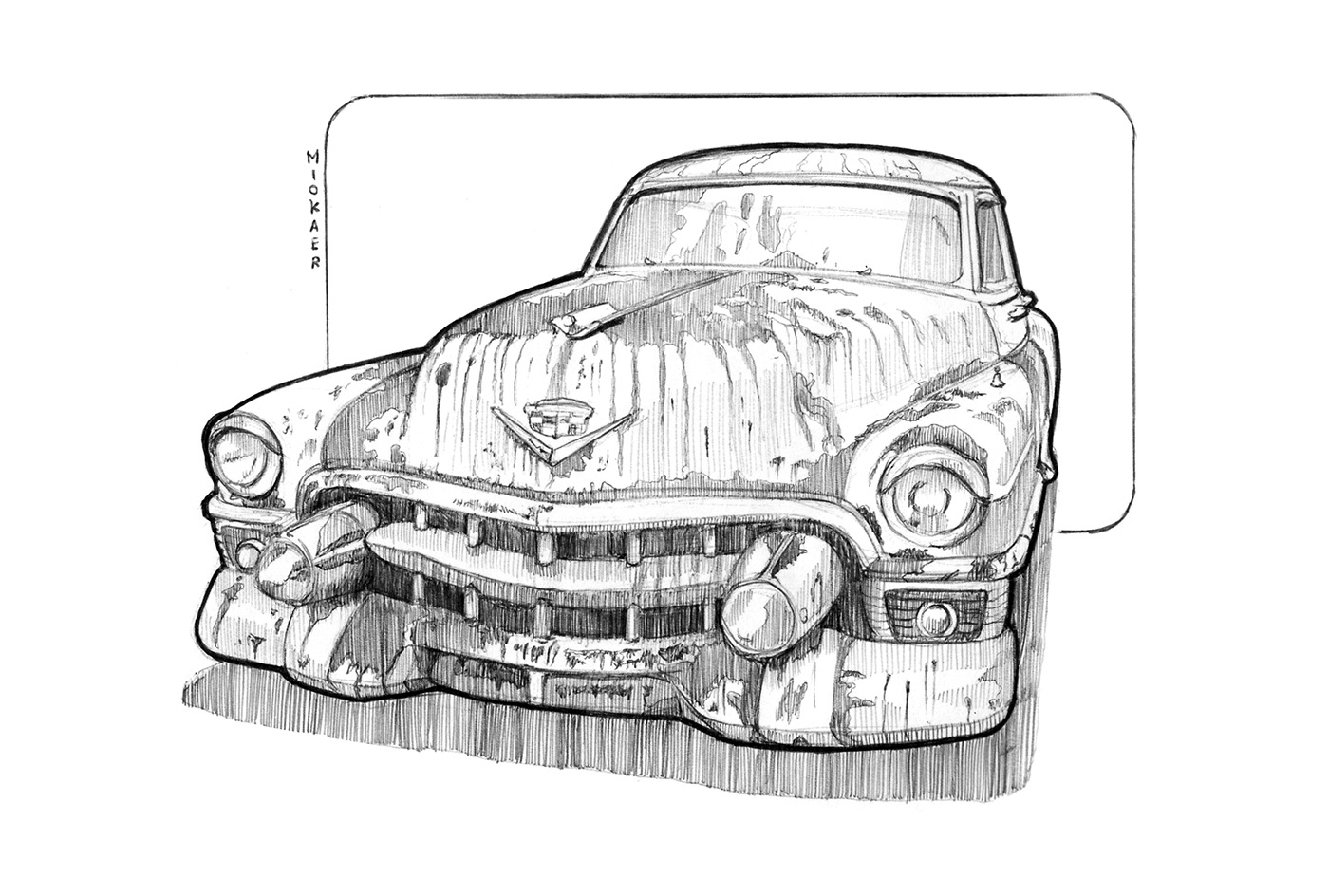 50s 60s AmericanCar car lowrider old oldcar Retro retrocar rusty