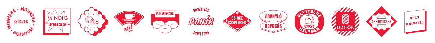 badge branding  clean design Fast food Food  fresh Logo Design restaurant visual identity