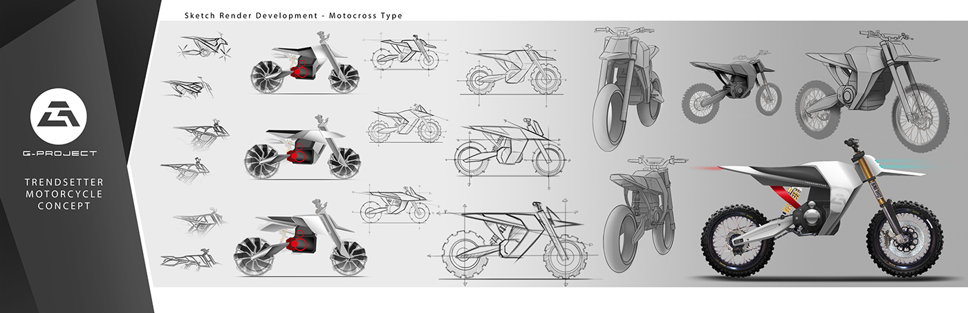motorcycle concept modular twowheel