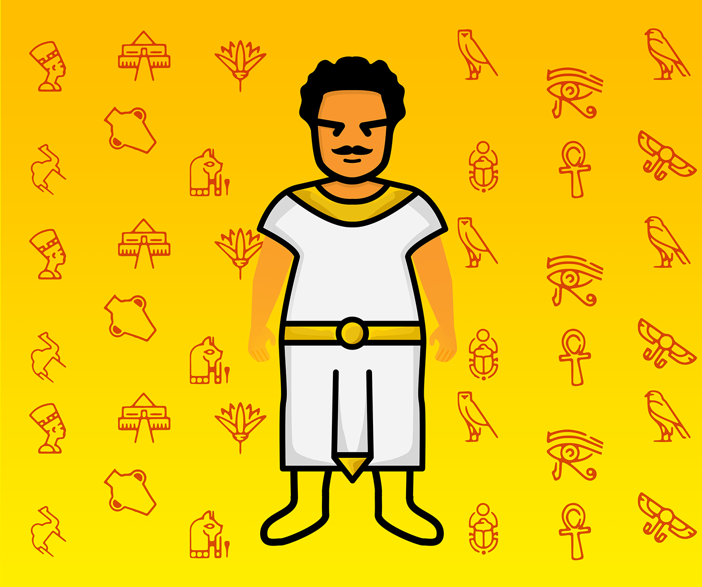 Character design  characters king tut Pharaohs Sharabtly socks tut tut's FATHER Tut's Socks