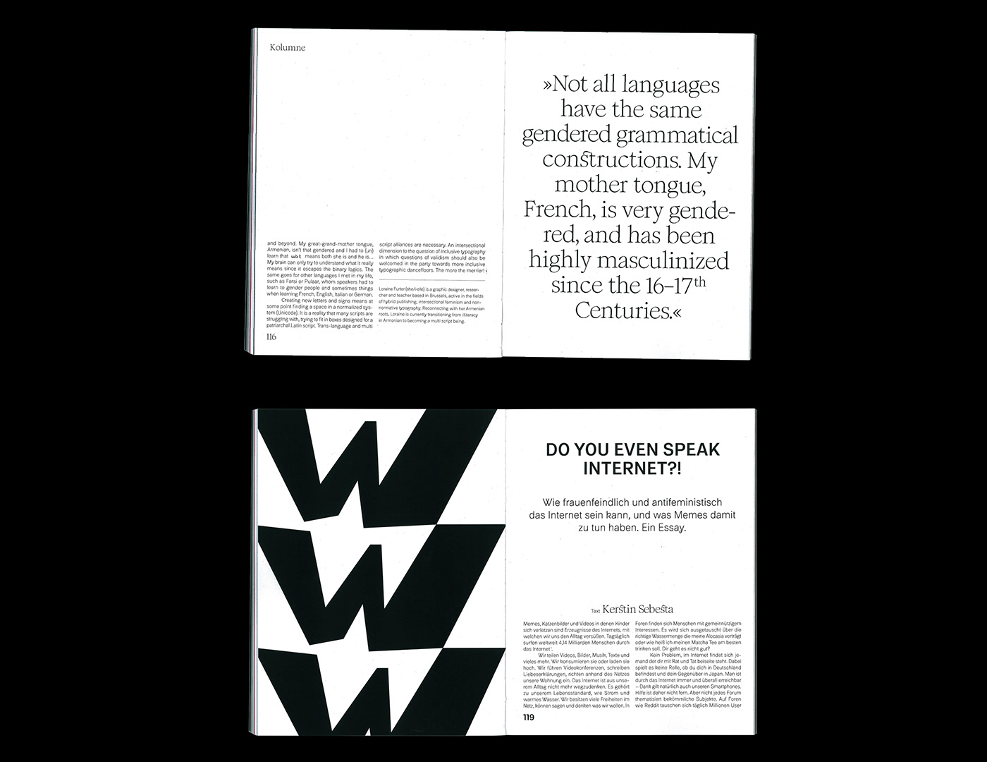 Brand Design Corporate Identity editorial editorial design  feminism graphic design  Logotype magazine typography   visual identity
