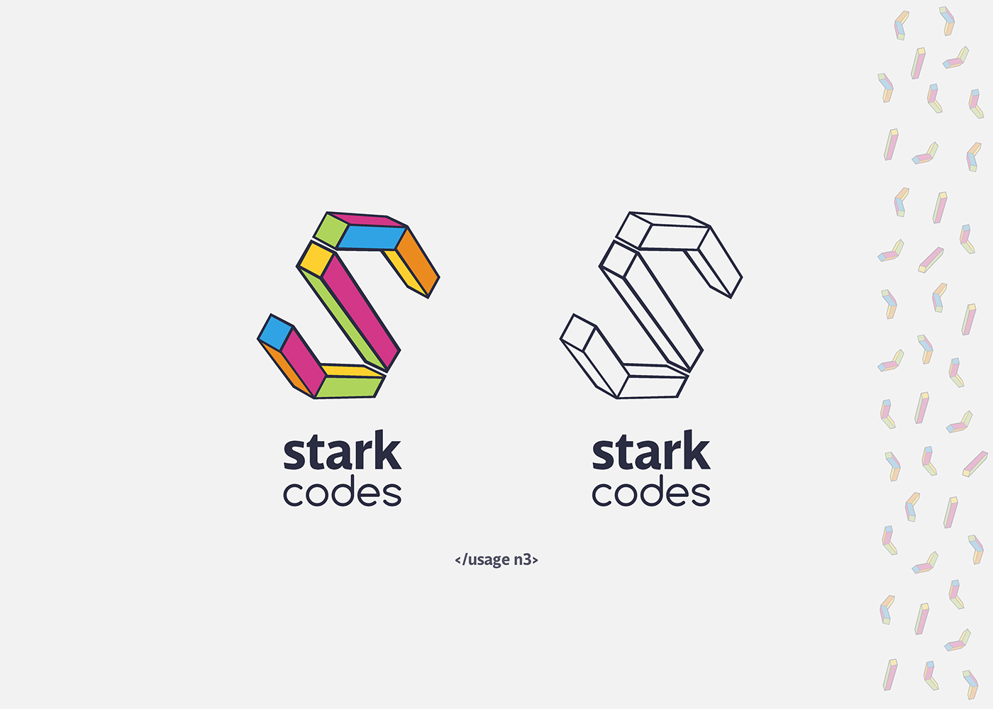branding  logo developer code art design identity