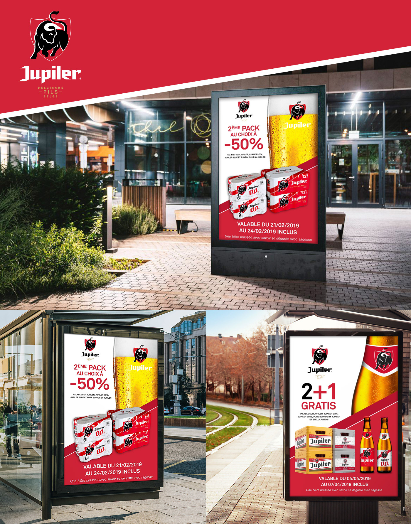 Advertising  animation  beer belgium graphic design  outdoor advertising print social media Web