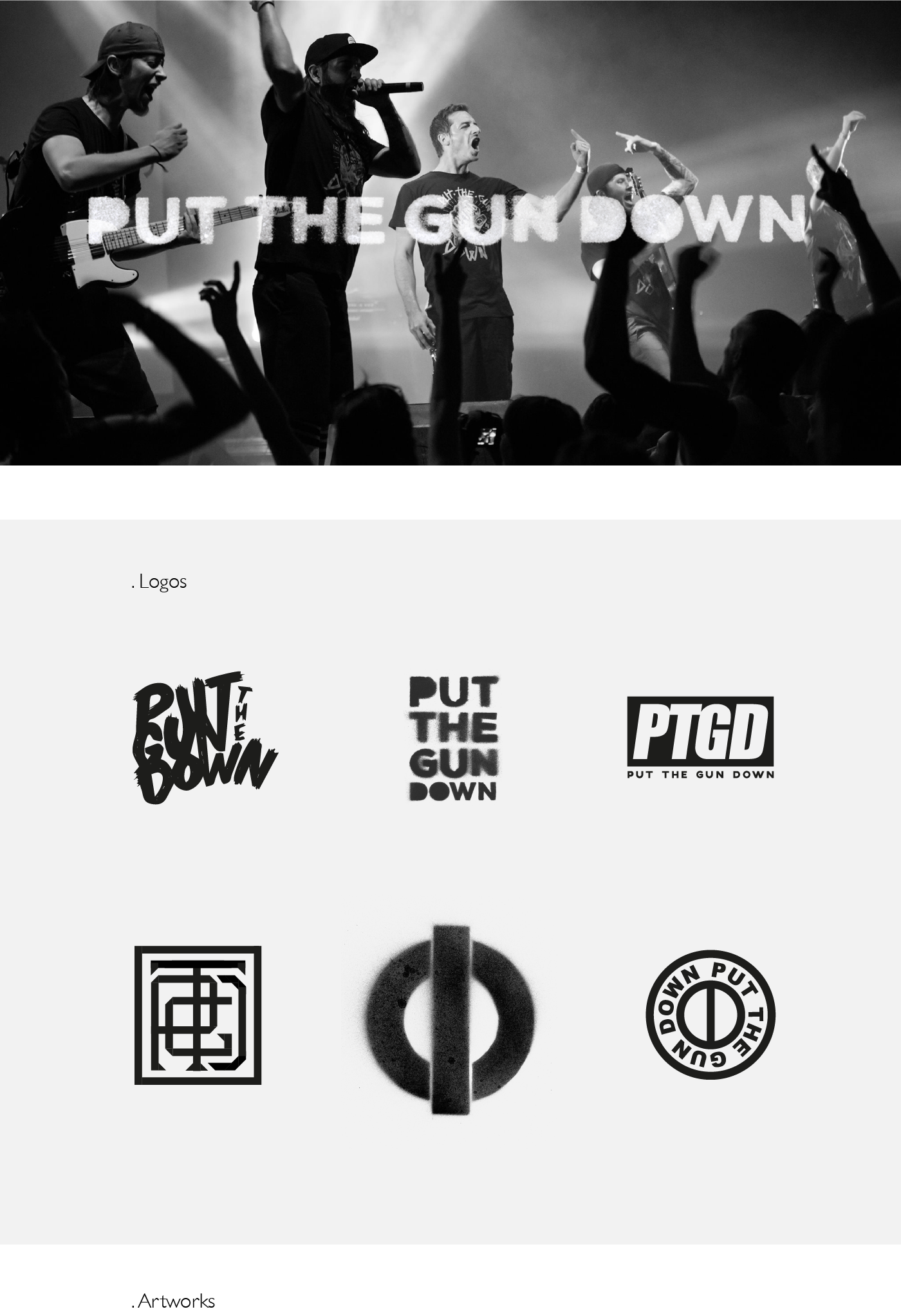 ILLUSTRATION  merchandising logos music symbol graphism rock dots stencil apparel