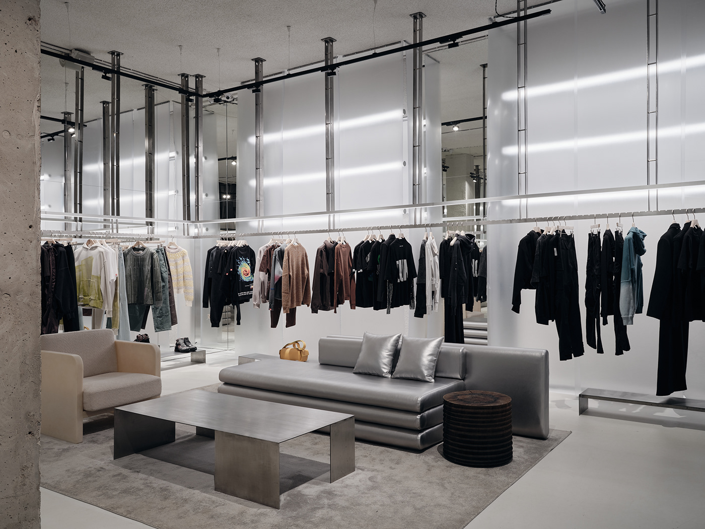 showroom Fashion  interior design 