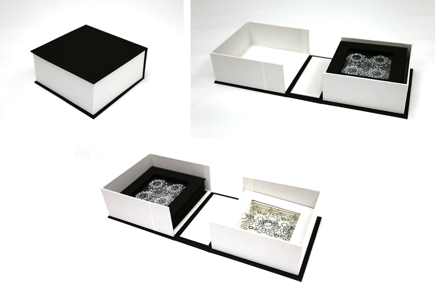 artist's book islamic patterns Patterns black and white deconstruction printmaking