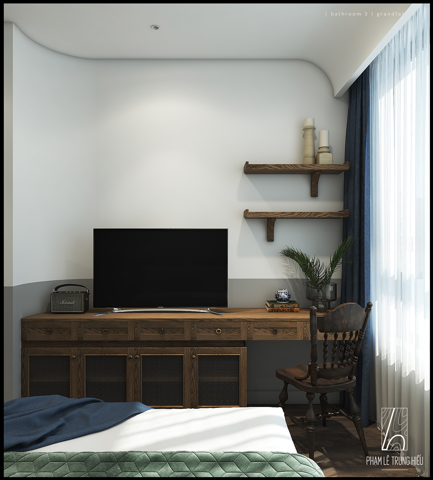 apartment art clasical color decor design French indochine interior design  Tropical