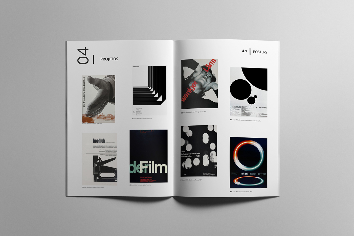 brochure brochure design Josef Müller-Brockmann