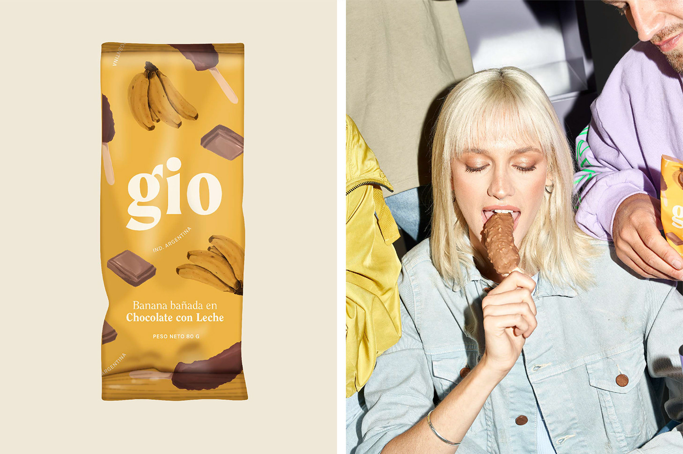branding  digital illustration ILLUSTRATION  estudio nuar Logo Design Packaging rebranding typography   brand identity gio chocolates