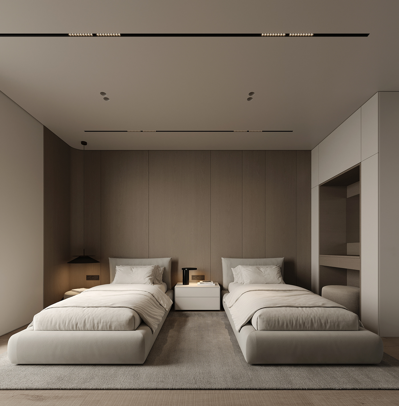 architecture visualization Render interior design  archviz CGI 3ds max corona minimal clean